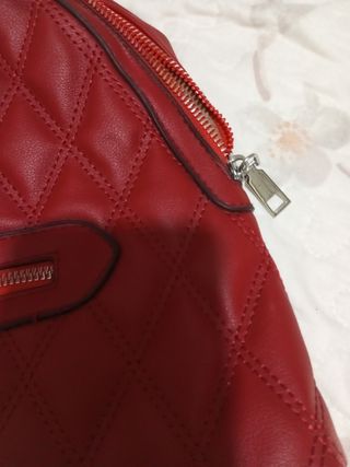 Mochila Roja Acolchada