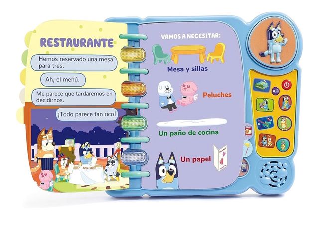 Vtech bluey libro audio  de juegos