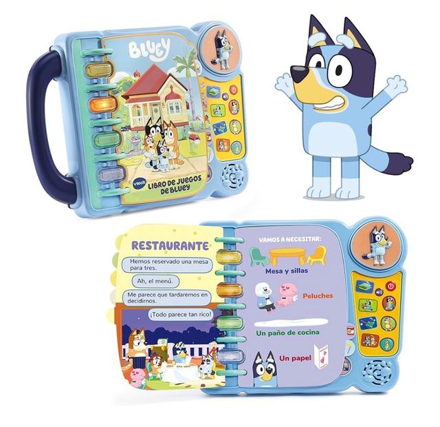 Vtech bluey libro audio  de juegos