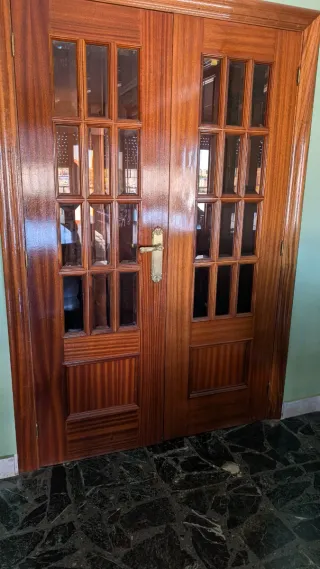 Puertas de madera 197 cm