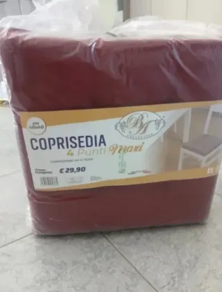 Cuscini per sedia bordeaux
