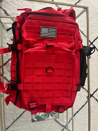 Mochila Táctica 50L Roja