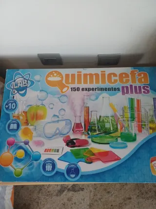 Juego de experimentos Quimicefa Plus