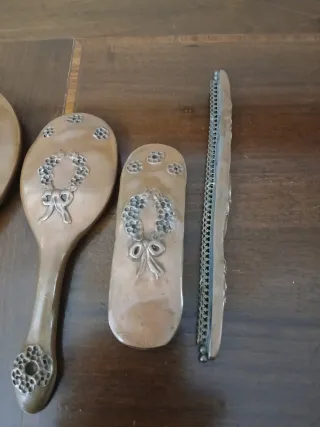 Set antico toilette rame fatto a mano