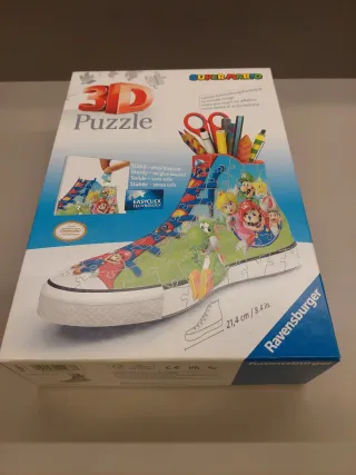 Puzzle 3D Bota de basquet Ravensburger Super Mario