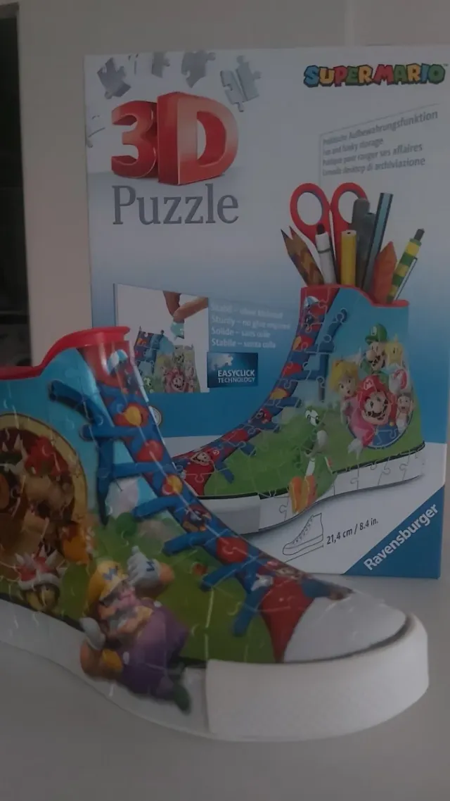 Puzzle 3D Bota de basquet Ravensburger Super Mario
