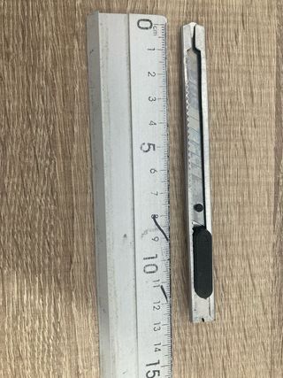Cúter de acero inoxidable (lote 10 unidades)