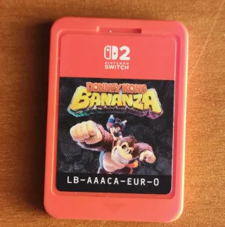 Nintendo Switch Donkey Kong Bananza sin caja