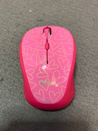 Raton inalámbrico rosa