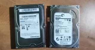 2 Discos Duros 1TB Samsung y Seagate