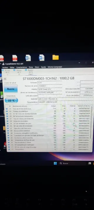 2 Discos Duros 1TB Samsung y Seagate