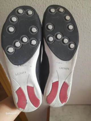 Zapatillas Lacoste Negras Velcro