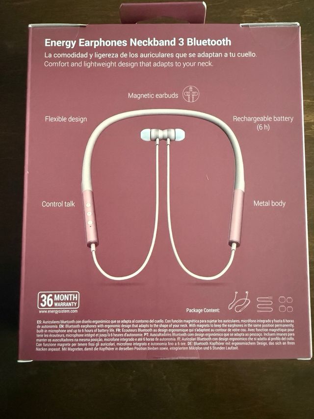 Auricolari senza fili Energy Sistem neckband3