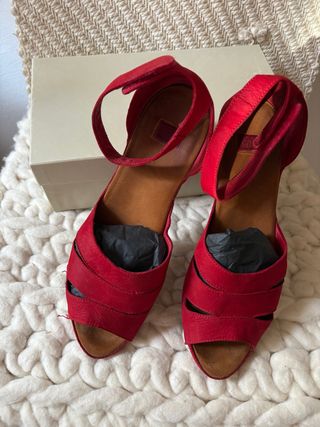 Sandalias Vialis Rojas