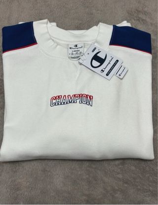 Sudadera Champion Blanca Talla XL