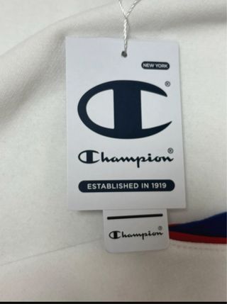 Sudadera Champion Blanca Talla XL