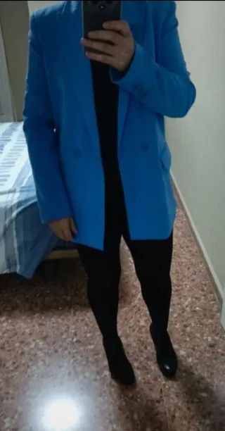 Americana azul