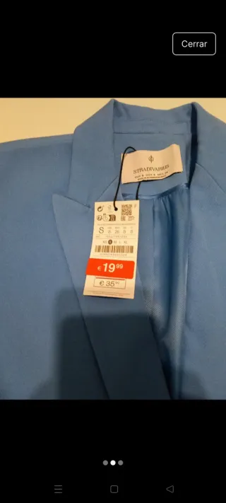 Americana azul