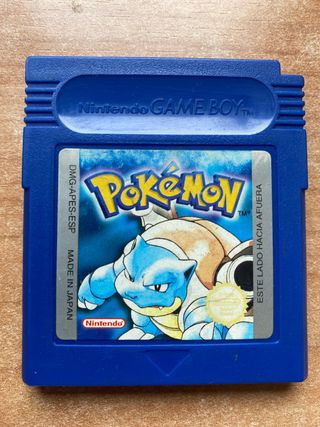 Pokemon Azul Game Boy Nintendo DMG-APES-ESP