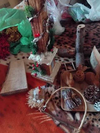 Blocco natalizio per presepe