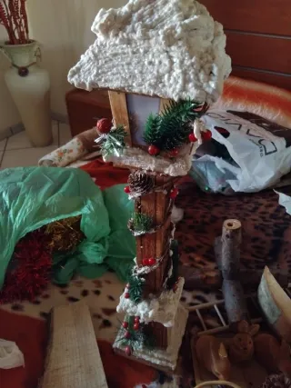 Blocco natalizio per presepe