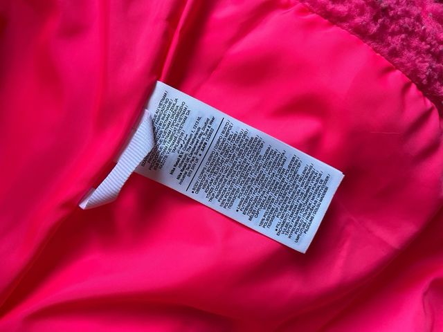 Abrigo Nike Fucsia Borreguito