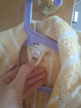 Albornoz niño Zara Home amarillo Talla 2-3 años