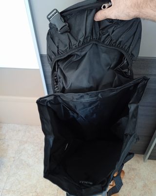Mochila Montaña 80L Negra Impermeable - Nueva