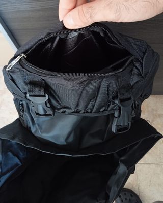 Mochila Montaña 80L Negra Impermeable - Nueva