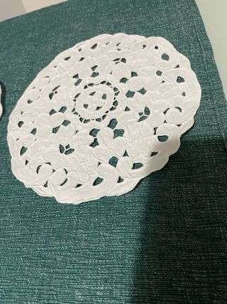 Centrini pizzo bianchi varie misure