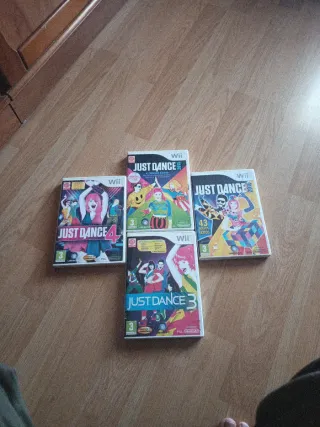 Pack 4 Juegos Just Dance Wii