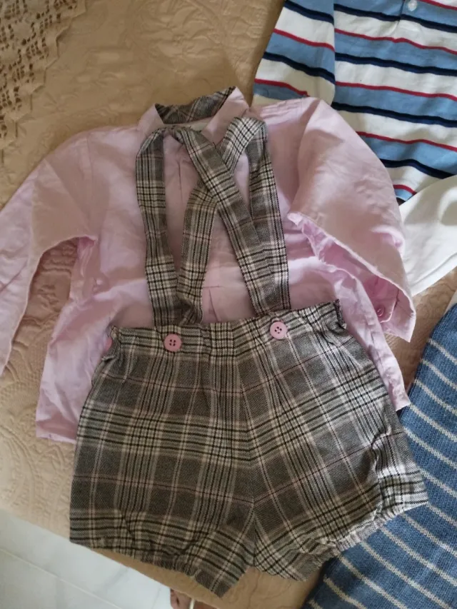 Lote Ropa Bebé Niño 9-12 Meses