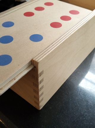 Dominó de madera para niños