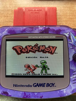 Pokemon Rojo Fuego Game Boy Nintendo