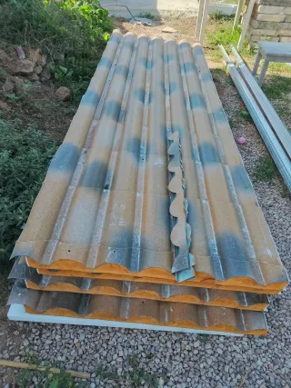 Planchas imitación teja