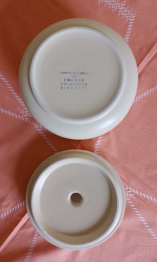 Biscottiera Galbusera in ceramica