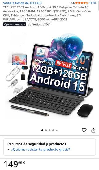 Tablet Teclast P30T Nueva Precintada
