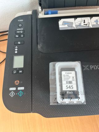 Stampante Canon Pixma TS 3400 bianca. Cartuccia Reg