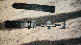 Correa de piel Longines 18mm negra