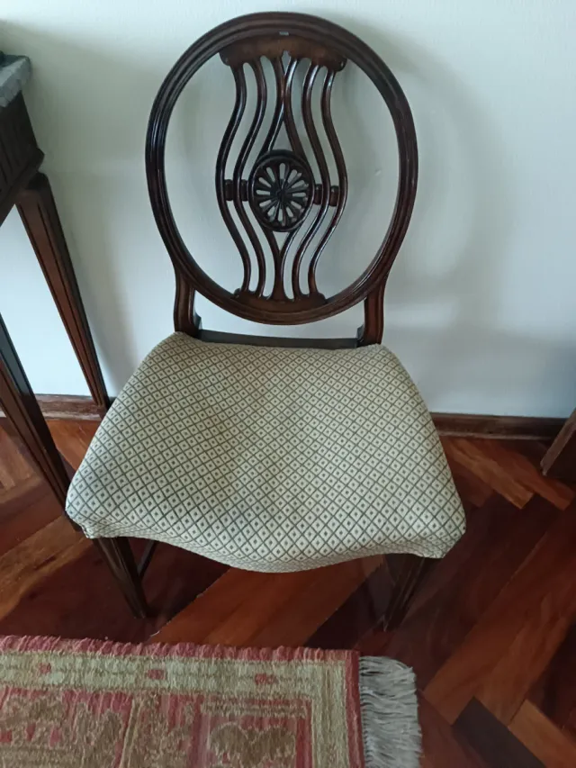 Silla Sheraton Caoba 1830