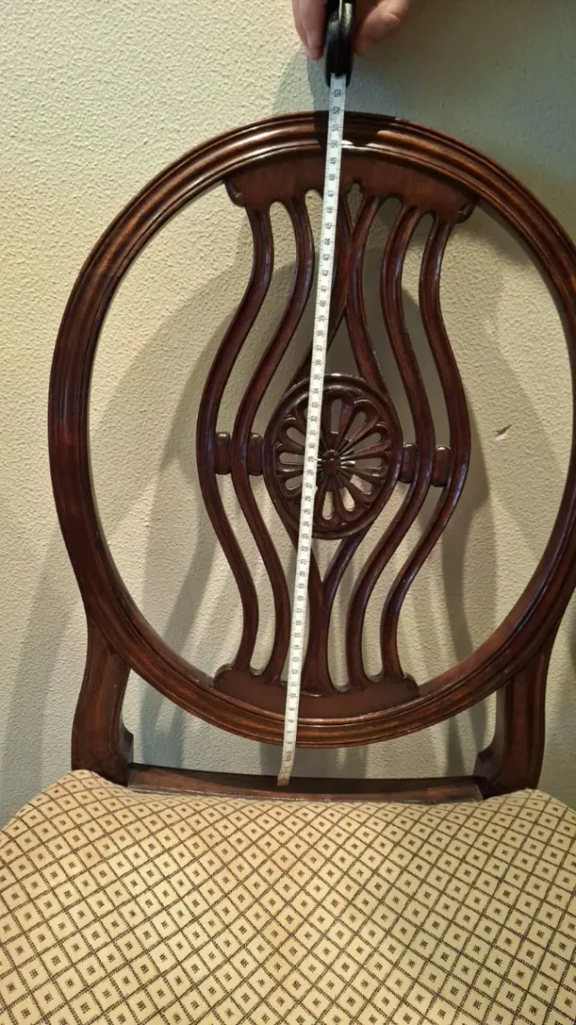 Silla Sheraton Caoba 1830