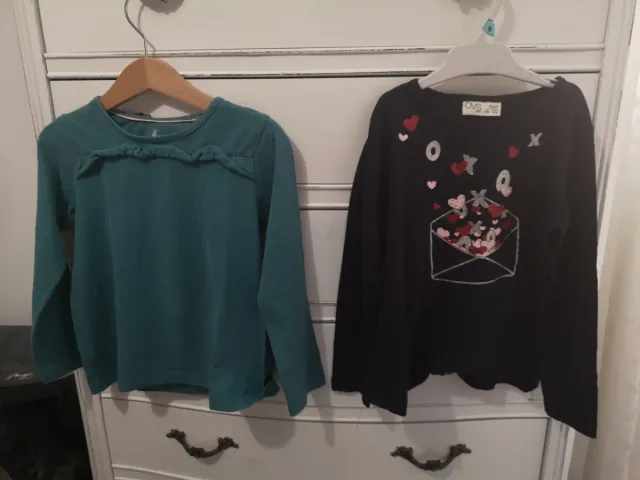 Ovs Kids preciosas camisetas niña talla 3 - 4 años