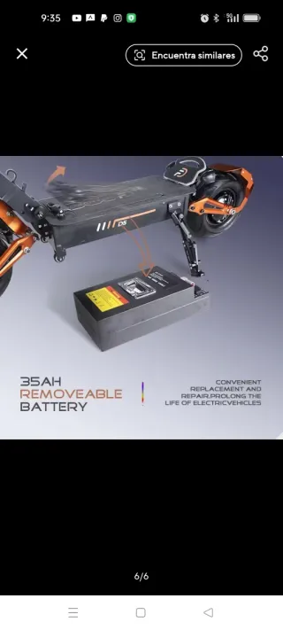 Patinete Obarter D5 5000w