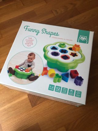 Caja de formas y colores Funny Shapes