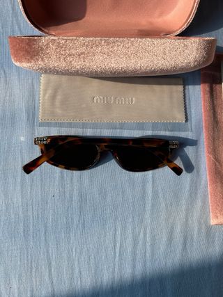 Occhiali da sole Miu Miu tartarugati