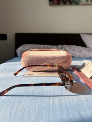 Occhiali da sole Miu Miu tartarugati