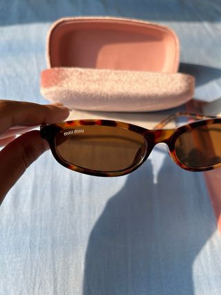 Occhiali da sole Miu Miu tartarugati