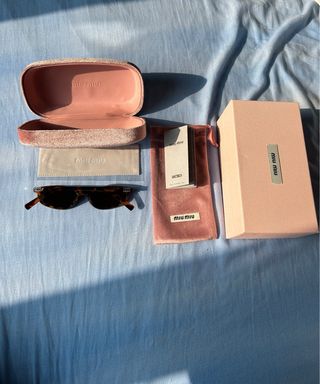 Occhiali da sole Miu Miu tartarugati