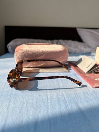 Occhiali da sole Miu Miu tartarugati