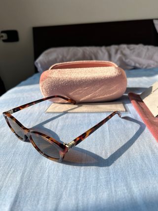 Occhiali da sole Miu Miu tartarugati